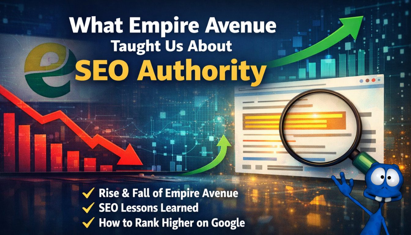 Empire Avenue and SEO authority lessons