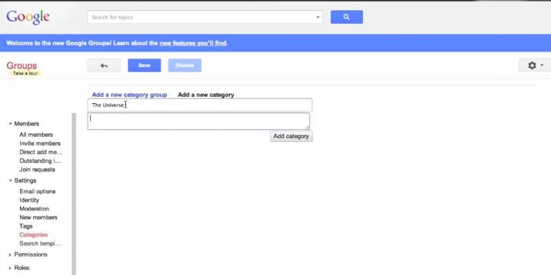 Google Groups Forum Google Groups Forum