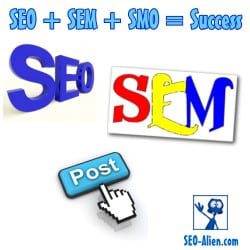 SEO+SEM+SMO=Success