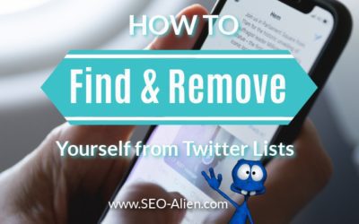 How to Find and Remove Yourself from a Twitter List