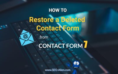 How to Restore a Deleted Contact Form from Contact Form 7