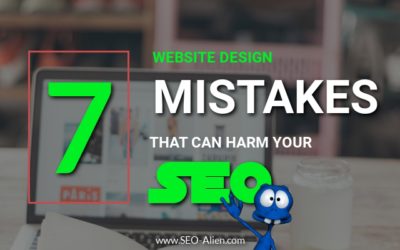 7 Web Design Mistakes That Can Harm Your SEO