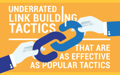 Underrated Link Building Tactics that Work Surprisingly Well