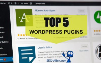 Top 5 WordPress Plugins You Need When Starting A Blog