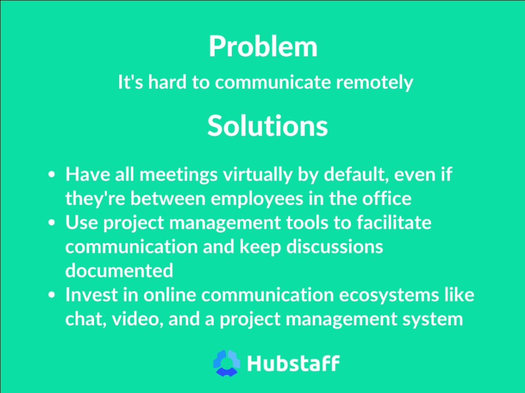 communicate remote communicate remote
