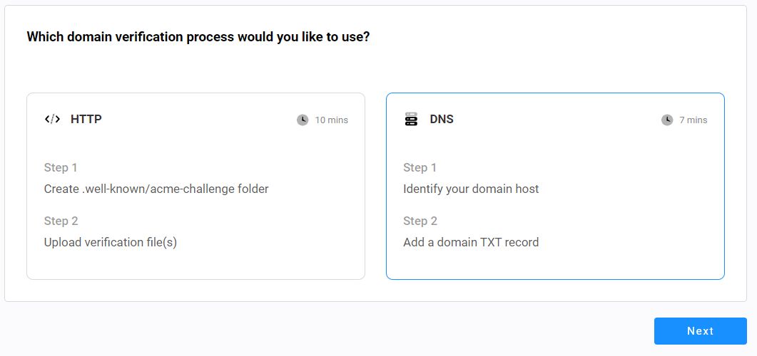 Domain Verification Domain Verification