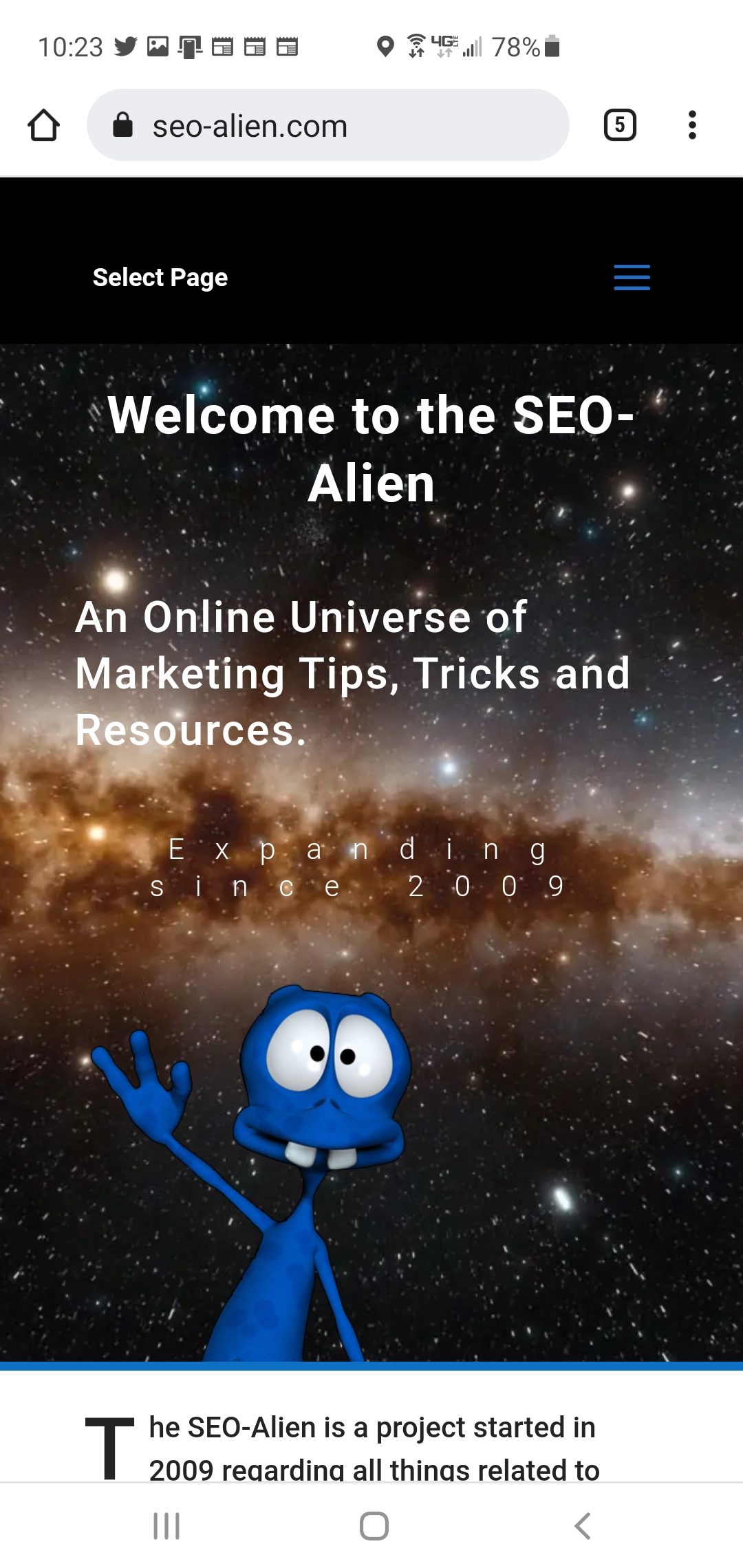 Screenshot_Alien_Chrome-default Screenshot Alien Chrome - default