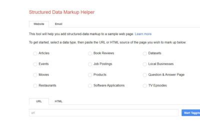 Optimize Your Website with Google's Structured Data Markup Helper
