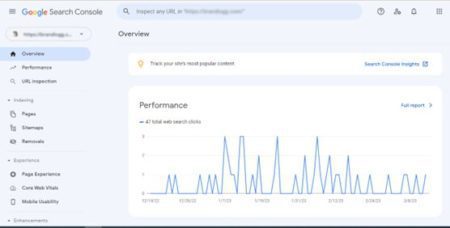 Understanding Webmaster Tool Dashboard