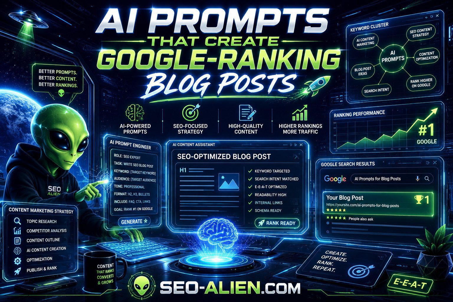 AI Prompts That Create Google-Ranking Blog Posts